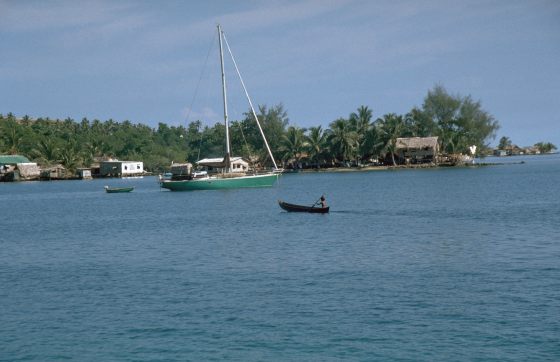 Gizo harbour Western Province